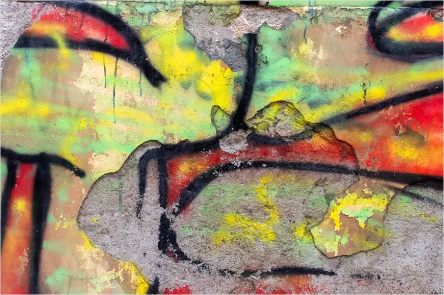 Detail Street Art Graffiti Mural Wall Photo Number 13