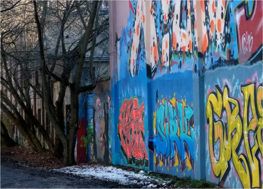 Detail Street Art Graffiti Mural Wall Photo Number 5