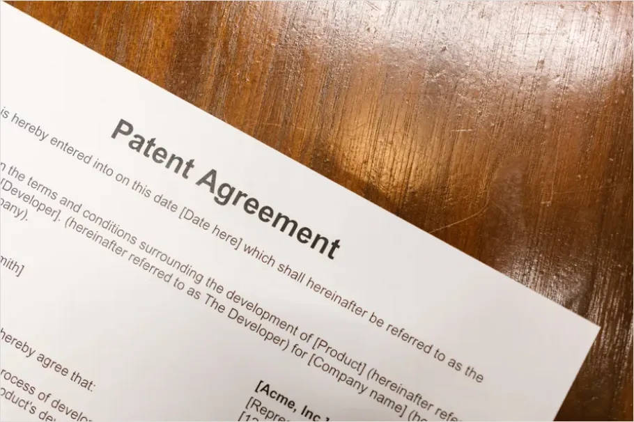 Detail Term Sheet Paperwork On Desk Photo Number 2
