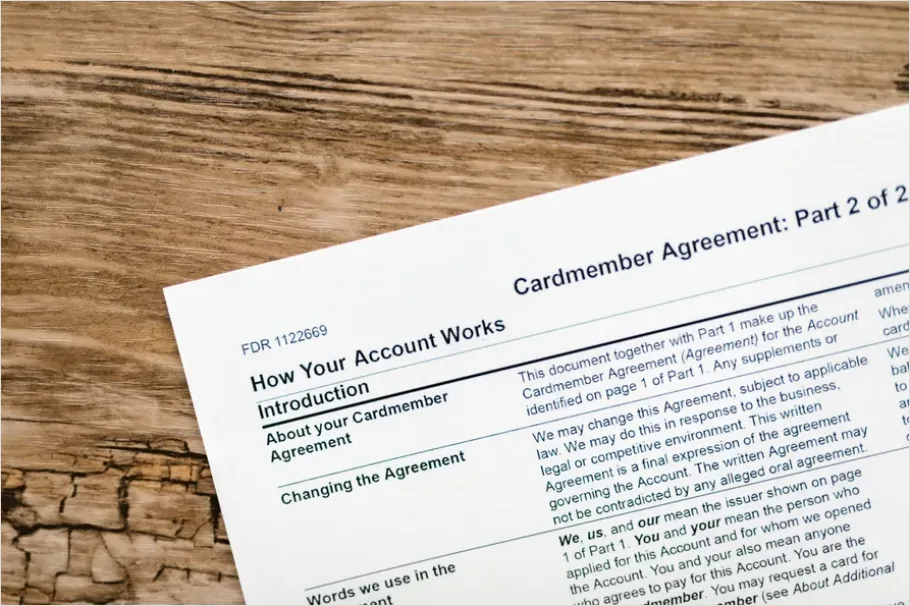 Detail Term Sheet Paperwork On Desk Photo Number 13