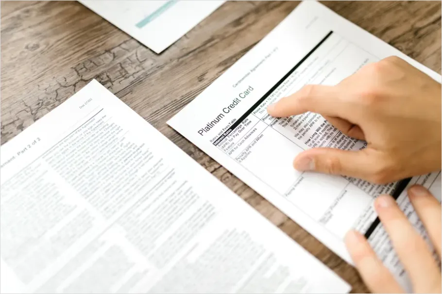 Detail Term Sheet Paperwork On Desk Photo Number 9
