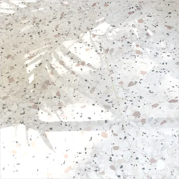 Detail Terrazzo Texture Background Modern Speckled Number 2