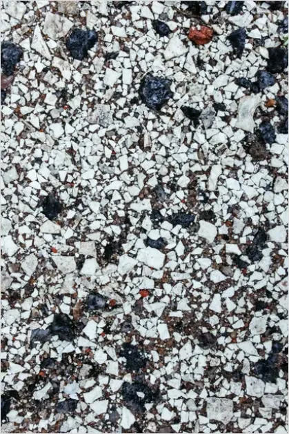 Detail Terrazzo Texture Background Modern Speckled Number 8