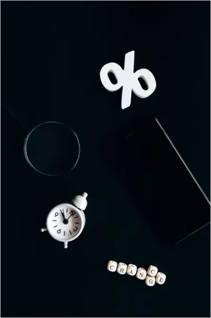 Detail Time Is Money Concept Clock And Coins Photo Number 6