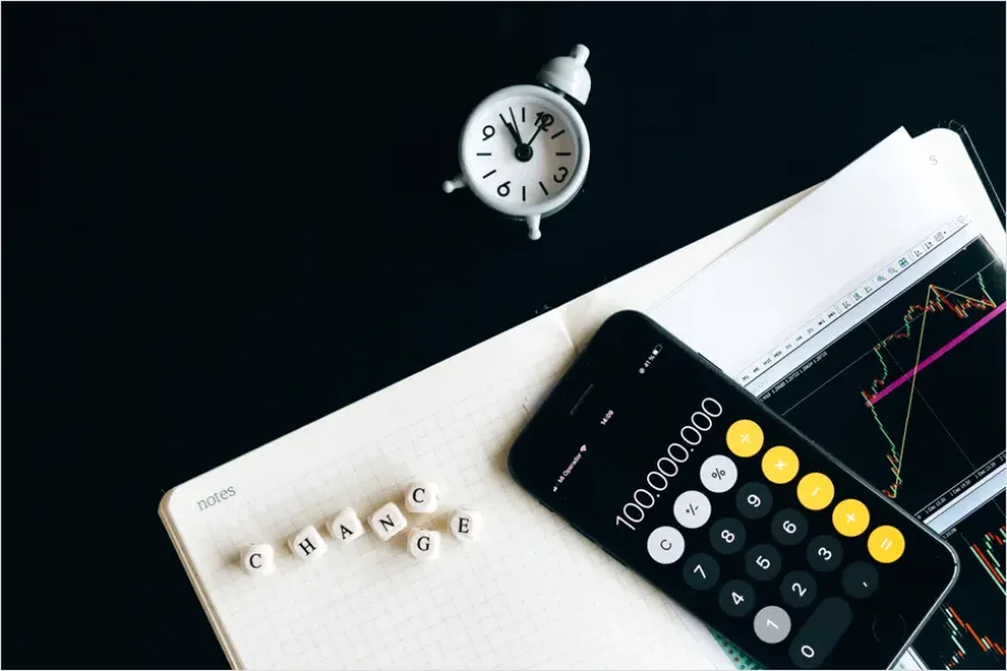 Detail Time Is Money Concept Clock And Coins Photo Number 10