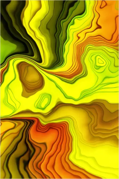 Detail Topographic Contour Lines Background Pattern Number 16
