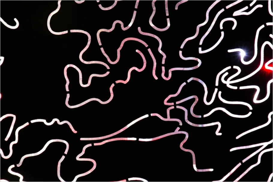 Detail Topographic Contour Lines Background Pattern Number 10