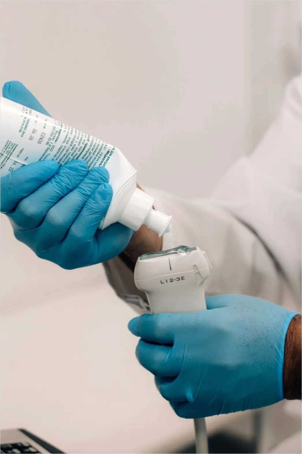 Detail Ultrasound Probe Gel Close Up Number 2