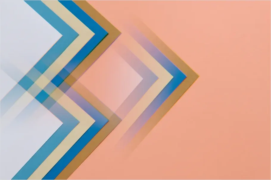 Detail Vector Illustration Geometric Shapes Background Number 3