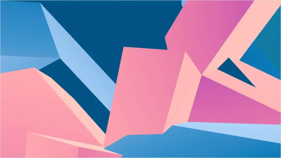 Detail Vector Illustration Geometric Shapes Background Number 5