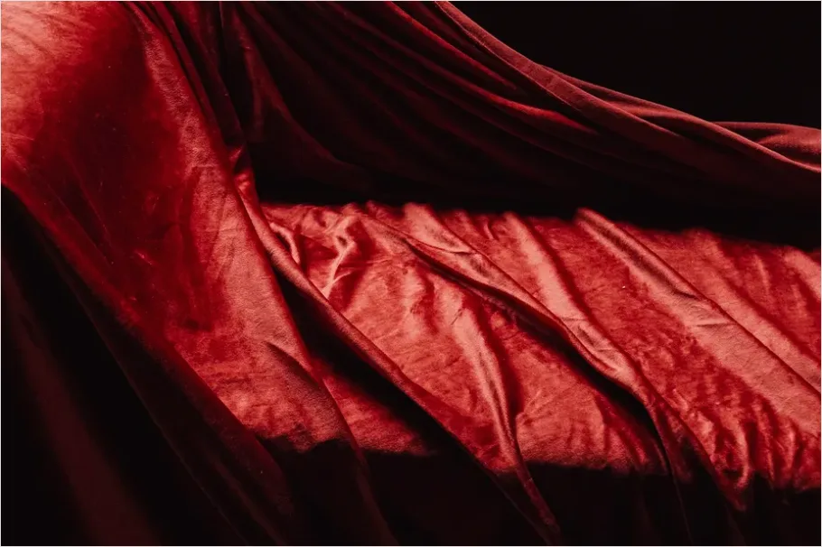 Detail Velvet Fabric Texture Background Dark Number 11