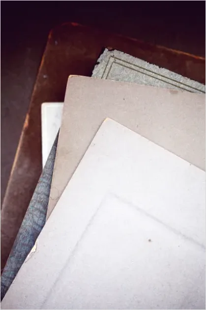 Detail Vintage Paper Texture Background Sepia Number 12