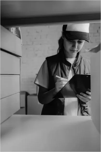 Detail Warehouse Manager With Clipboard Photo Number 5