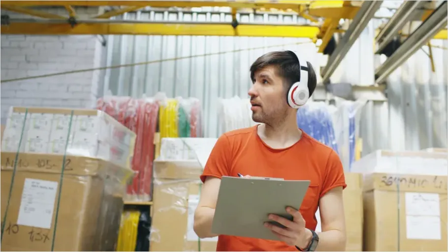 Detail Warehouse Manager With Clipboard Photo Number 8