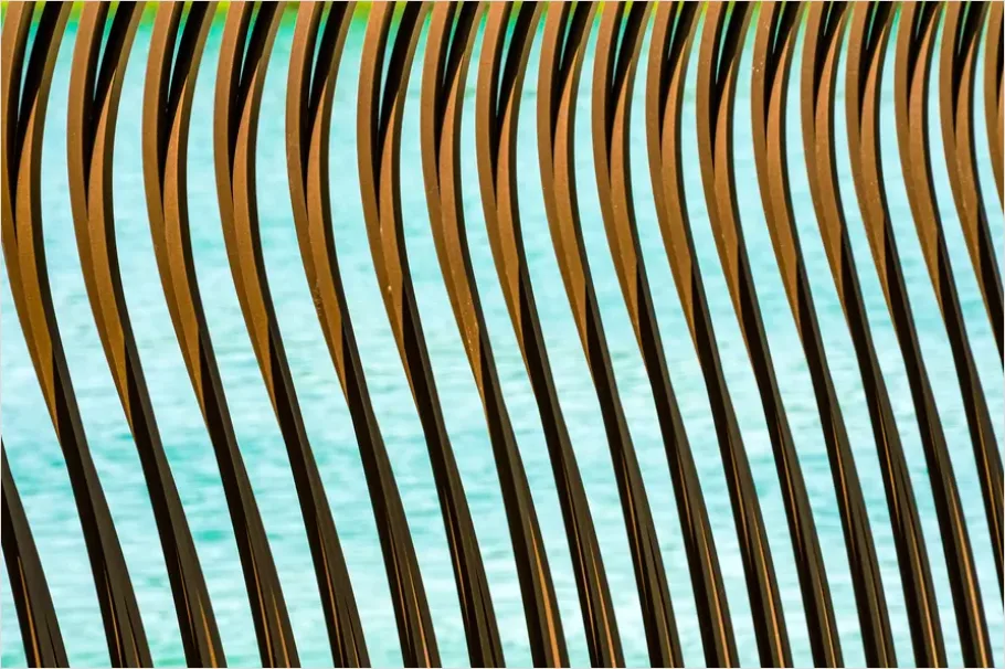 Detail Wavy Line Pattern Background Modern Number 13