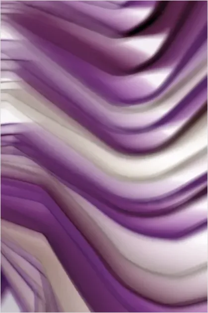Detail Wavy Line Pattern Background Modern Number 7