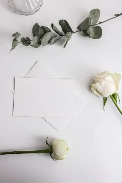 Detail Wedding Invitation Illustration Floral Design Number 11