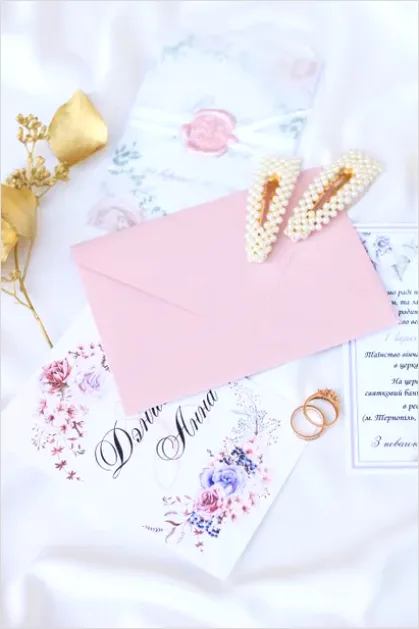 Detail Wedding Invitation Illustration Floral Design Number 14