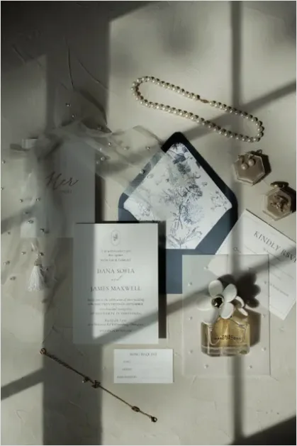 Detail Wedding Invitation Illustration Floral Design Number 10