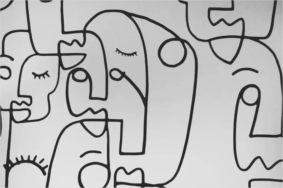 Detail Whiteboard Doodle Illustration Business Icons Number 6