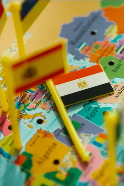 Detail World Map With Finance Icons Background Number 11