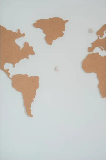 Detail World Map With Finance Icons Background Number 9