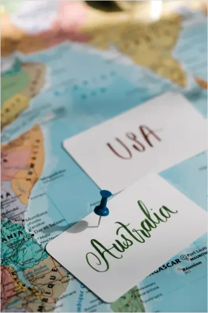 Detail World Map With Finance Icons Background Number 10