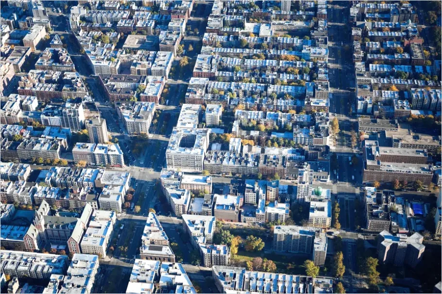 Detail Aerial View Downtown Blocks Photo Number 2
