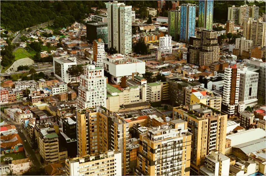 Detail Aerial View Downtown Blocks Photo Number 8