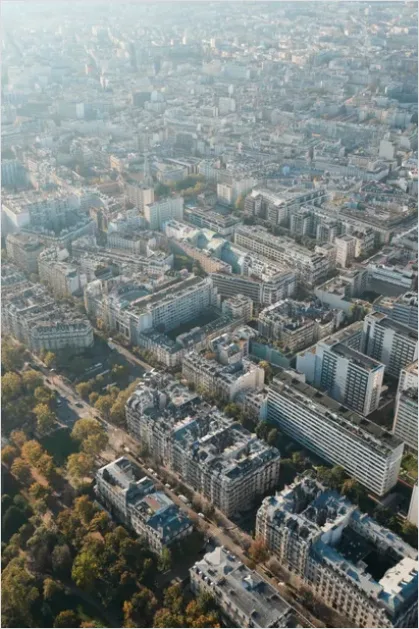 Detail Aerial View Downtown Blocks Photo Number 9