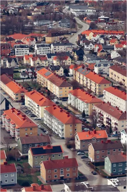 Detail Aerial View Residential Neighborhood Photo Number 11