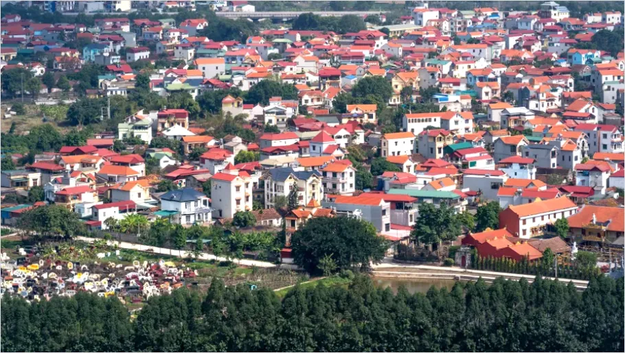 Detail Aerial View Residential Neighborhood Photo Number 4