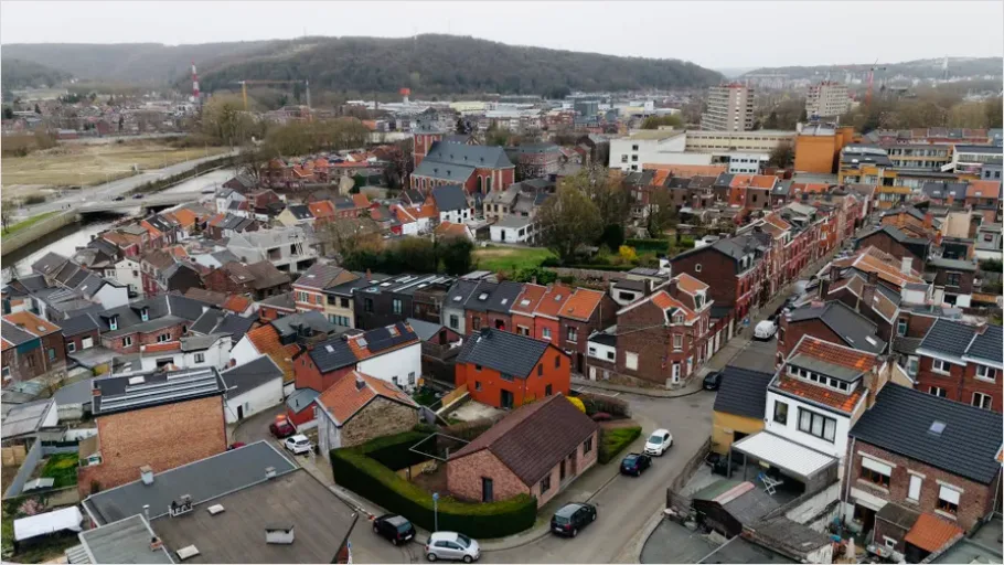 Detail Aerial View Residential Neighborhood Photo Number 8