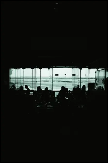 Airport Terminal Interior Travelers Photo 5d06
