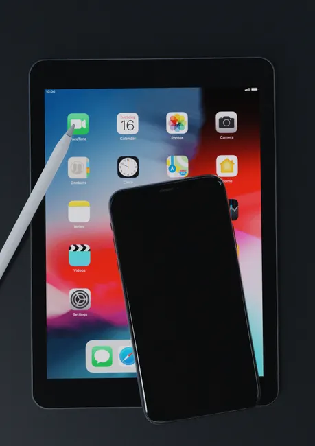 Detail App Design Wireframe On Tablet Stylus Number 15