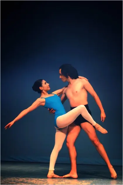 Detail Ballet Dancers On Stage Photo Number 15