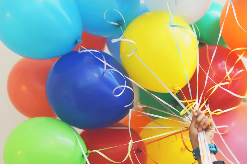 Balloon Drop Stage Celebration Moment Dd77