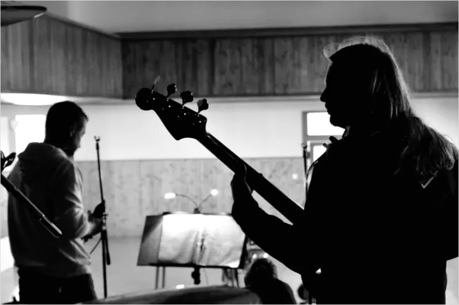 Detail Band Rehearsal In Studio Photo Number 12