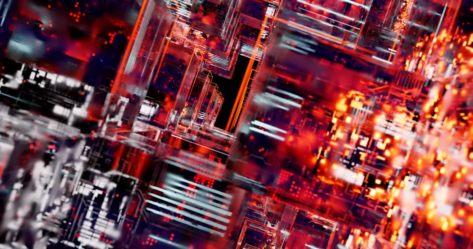 Detail Big Data Visualization Abstract Glowing Lines Number 15