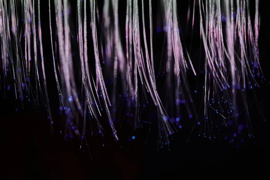 Detail Big Data Visualization Abstract Glowing Lines Number 4
