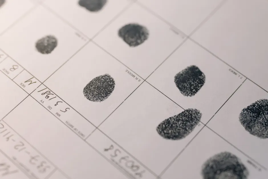 Detail Biometric Fingerprint Scanner Close Up Device Number 10
