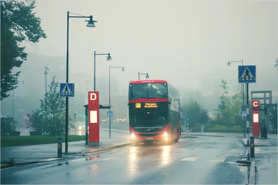 Detail Bus City Public Transport Photo Number 9