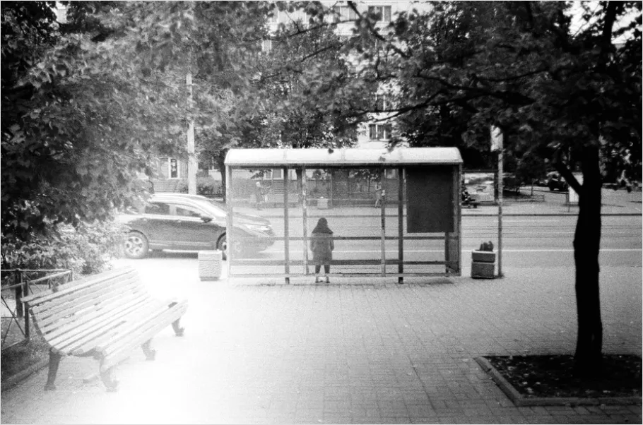 Bus Stop Shelter Urban Photo 1fdb