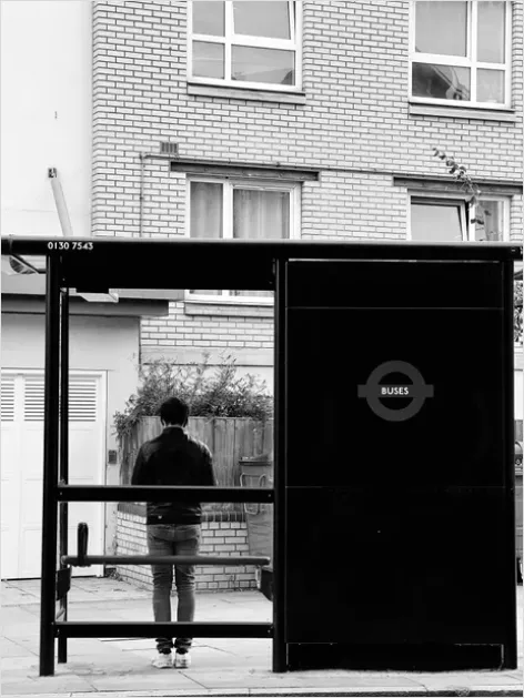 Detail Bus Stop Shelter Urban Photo Number 14