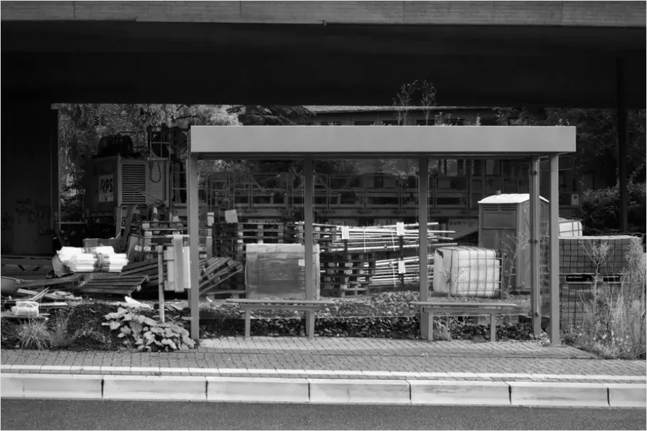 Detail Bus Stop Shelter Urban Photo Number 8