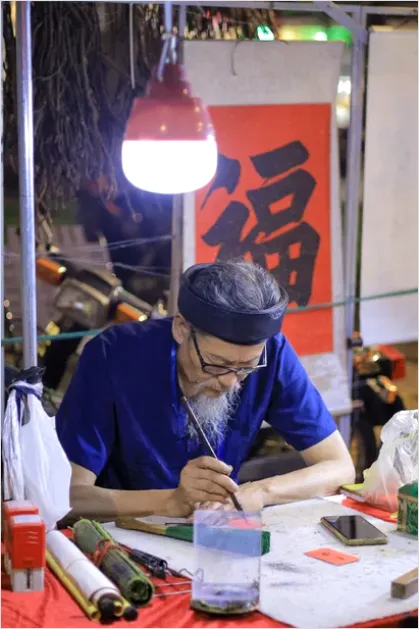 Detail Calligraphy Booth Cultural Fair Photo Number 2