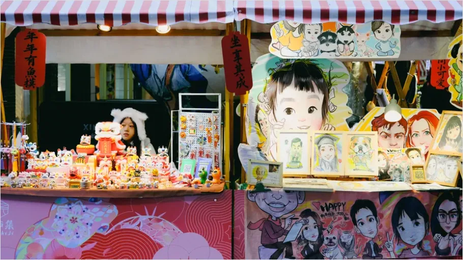 Detail Calligraphy Booth Cultural Fair Photo Number 5
