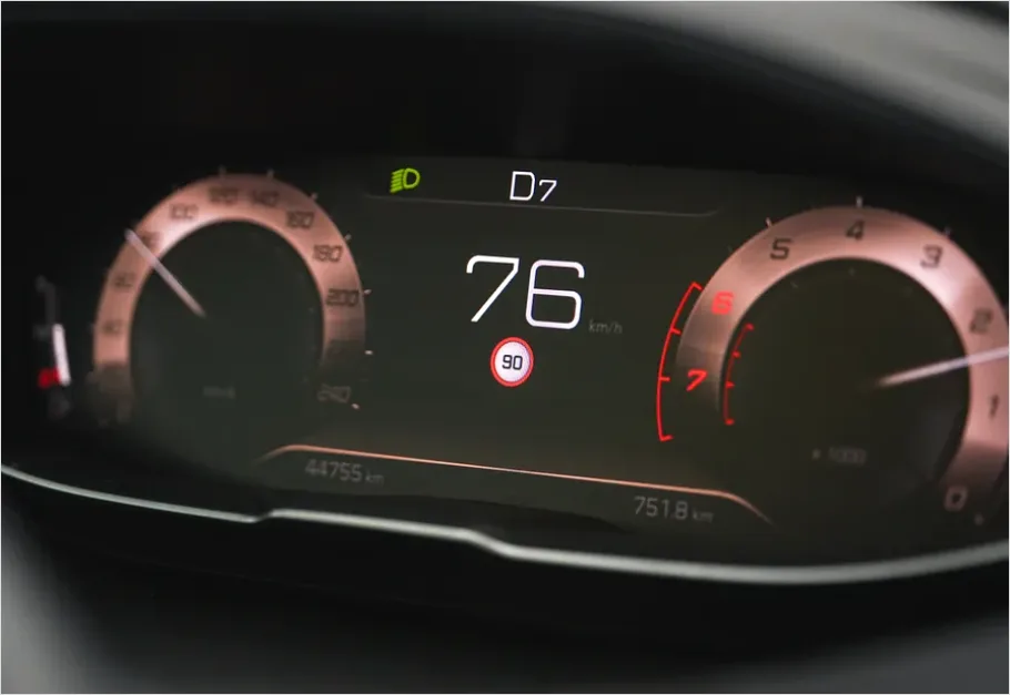 Detail Car Dashboard Digital Display Photo Number 15