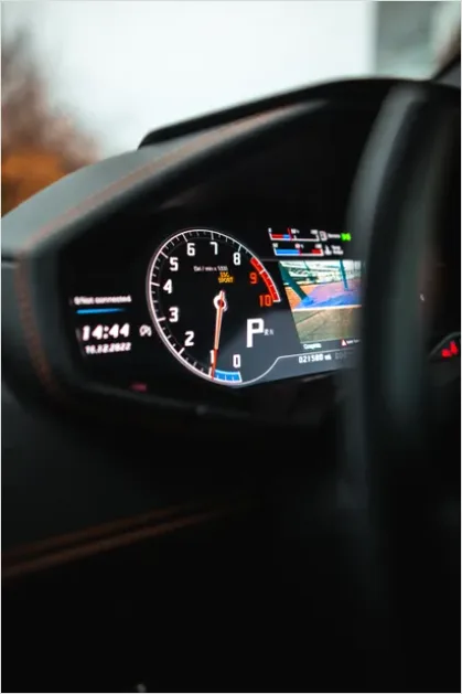 Detail Car Dashboard Digital Display Photo Number 7