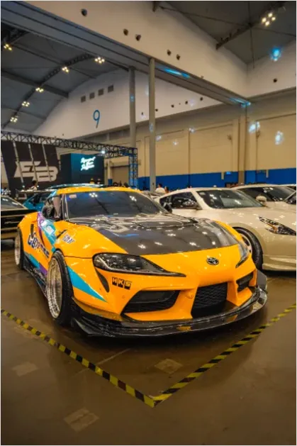 Detail Car Show Exhibition Hall Interior Number 3